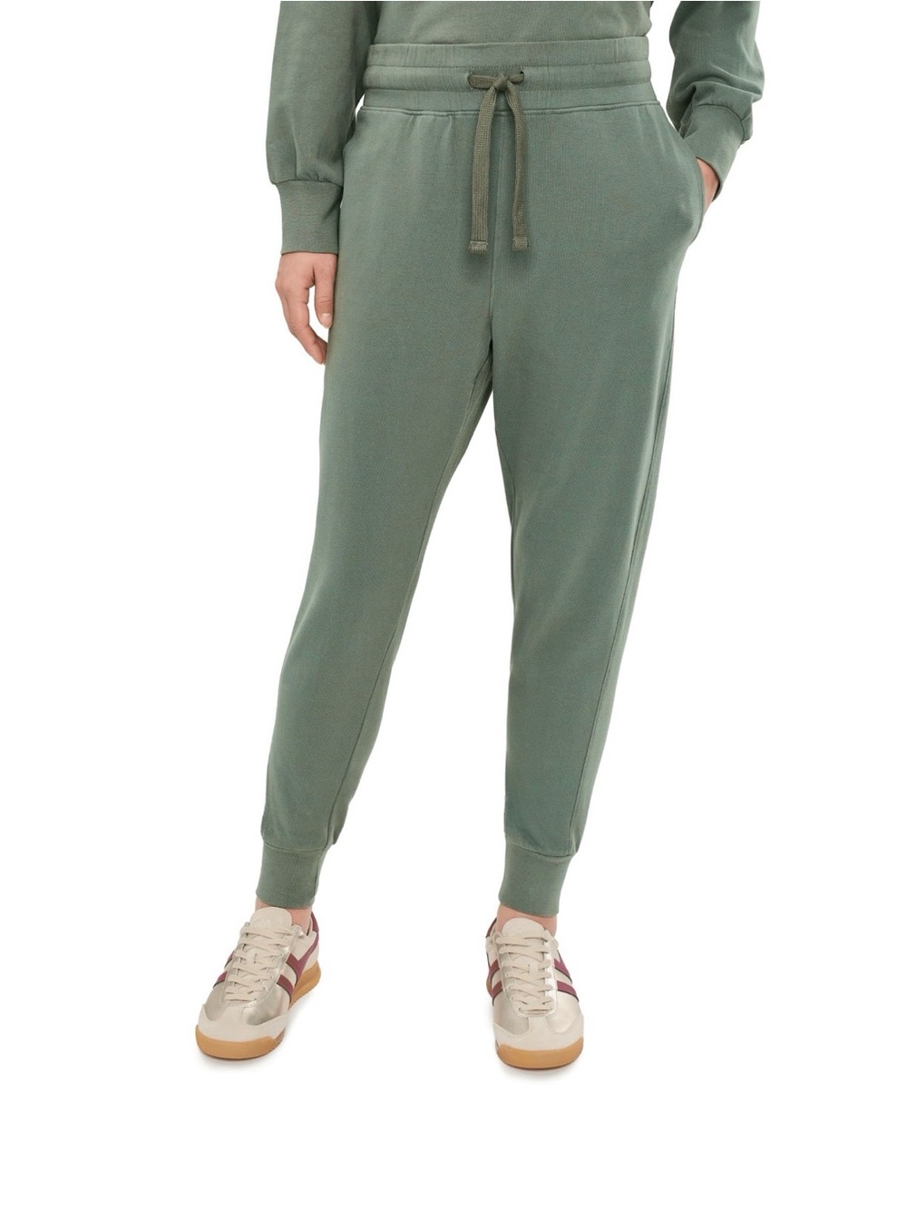 Pact Organic cloud kit joggers — Castor Green 
Matching jacket available!
